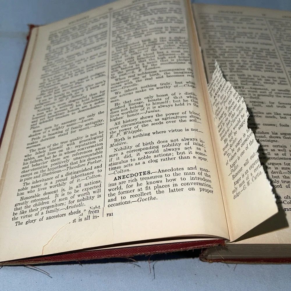 Useful Quotations‎ A Cyclopedia of Quotations by Tryon Edwards 1933 Hardcover